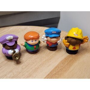 Little Tikes (4) Little People Male Figurines